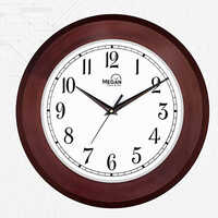 909 355x355x45mm Wooden Wall Clock