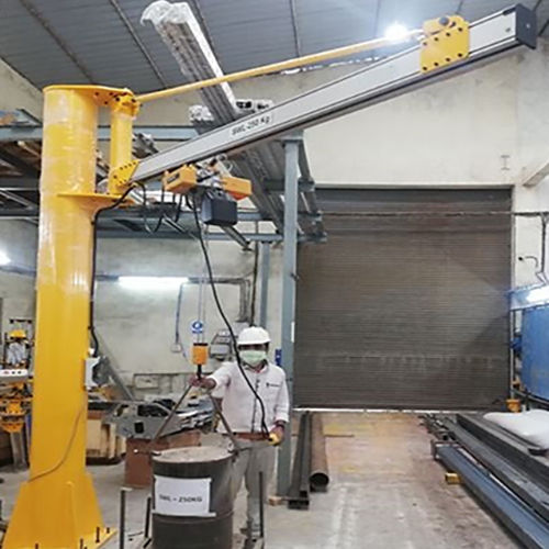 Industrial Jib Crane Application: Construction