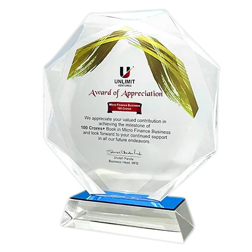 SSC A 8425 Acrylic Trophies For Appreciation