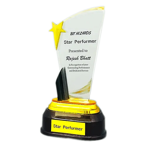 SSC A 8445 Acrylic Trophies For Star Performer