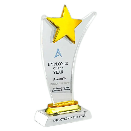 SSC A 8474 Acrylic Trophies For Employee Of The Year