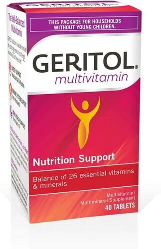 Geritol Multivitamin Nutrition Support