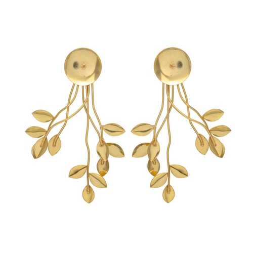 Designer dangle leafs earrings set for woman