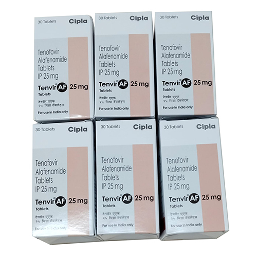 25 Mg Tenofovir Alafenamide Tablets - Ingredients: Natural Yeast