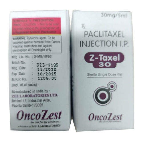 Paclitaxel Injection - Ingredients: Natural Yeast