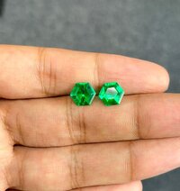 Oval Shape Zambian Emerald Stones