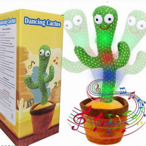 Green Danching Cactus Toy