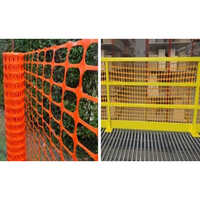 50 Meter Length Barricade Net - High-quality Plastic, Multicolor, Various Sizes Available | Lightweight, Highly Visible, Easy To Install