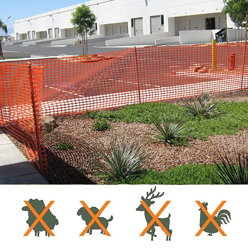 Orange Barricade Fence