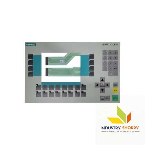 Keypad without LED Layer for Siemens OP27 Operator Panel