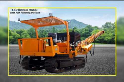 Road Safety Crash Barrier Installation Machine