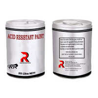 Acid Resistant Paint - 20 Litre Bucket, High Gloss Finish, Liquid Form, Suitable For Metal Surfaces