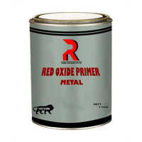 Red Oxide Zinc Chromate Primer - 1 Litre Liquid, High Gloss Finish, High Purity Red Color