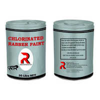 Fire Retardant Epoxy Chlorinated Rubber Based Paint - Color: White