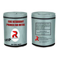 Fire Retardant Metal Coating (solvent Based) - Application: Spry /brash