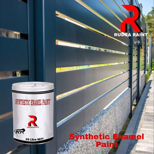 Synthetic Enamel Paint - 20L High Purity Liquid, High Gloss Finish | Ideal for Room Temperature Storage