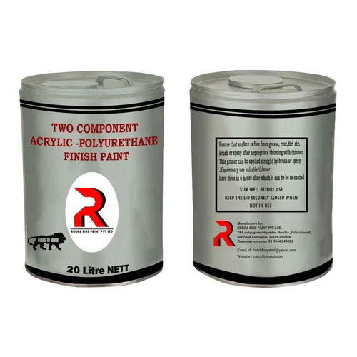 Two Component Heat Resistant Silicone Aluminum Paint