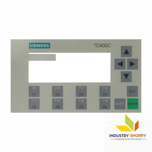 Keypad for Simatic TD-400C