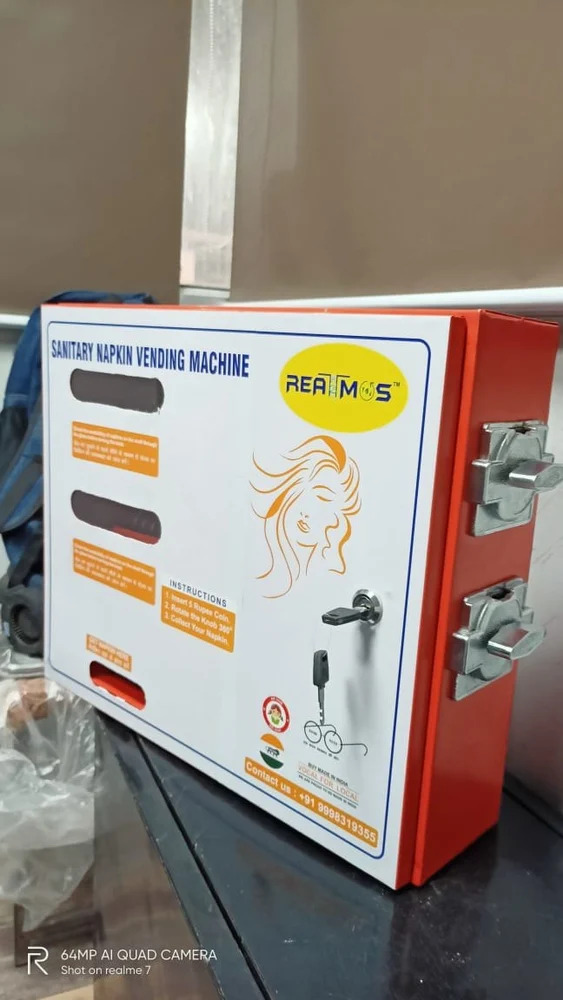 Sanitary Napkin Vending Machines 100 Pad