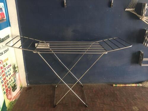 Stainless steel floor stands for cloth drying in Auroville Pudhucherry