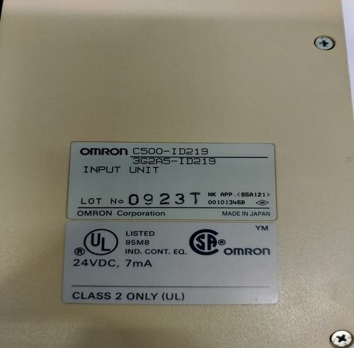 OMRON C500-ID219 INPUT MODULE