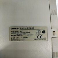 OMRON CVM1-PA208 POWER SUPPLY UNITS