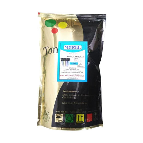 Cyan Morel Toner Powder For Konica Minolta Bizhub C220