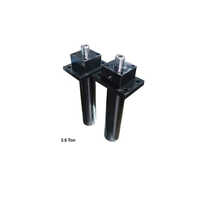 Black Front Flange Mounting Hydraulic Cylinders
