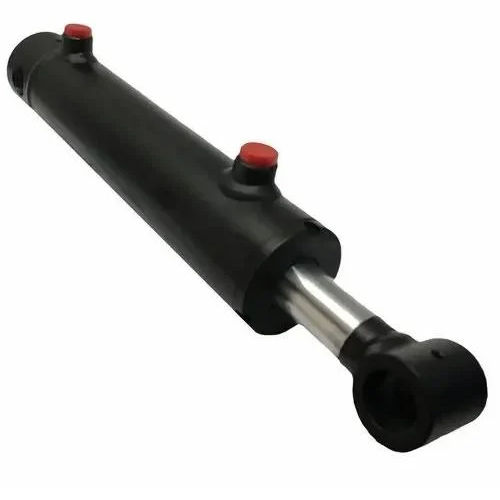 Black Double-Acting Hydraulic Cylinder