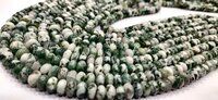 Natural Tree Agate Rondelle Plain 8mm Beads Sold Per Strand 8 Long