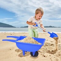 Activity Wheel Barrow Trolley - L90 X B33 X H42 Cm | Durable Design, Ideal For Kids' Outdoor Play
