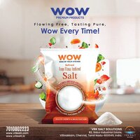 Wow Refined Free Flow Iodized Salt