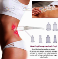 Biotronix Solution - ABS Plastic, Large Cups, White | Advanced Vacuum Therapy Machine for Chest Enhancement, Non-Invasive Body Shaping, 32 Cup Cupping System with Adjustable Suction