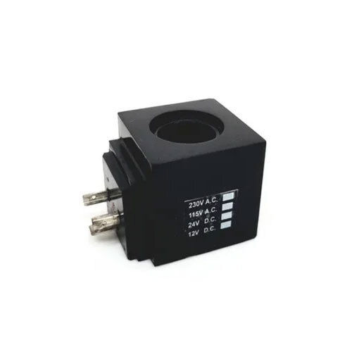 Black Bosh Type Solenoid Coil 22mm Bore