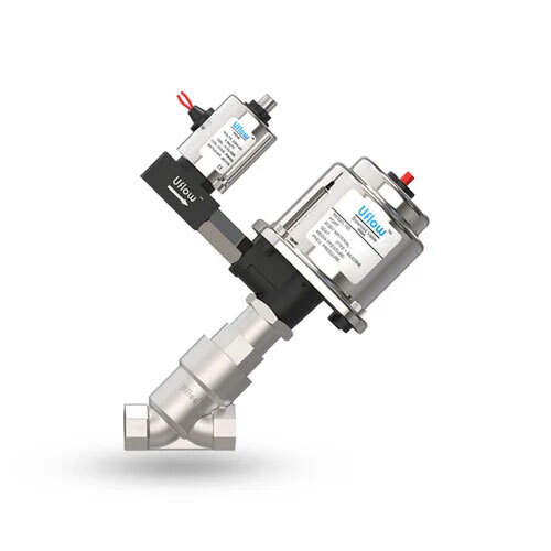 Angle Seat Valve with Steel Operator (NC-NO)