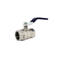 Brass Ball Valves 3-4 Inch - 20 Mm Chrome Plated