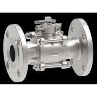Pneumatic Actuated Ball Valve Flange End