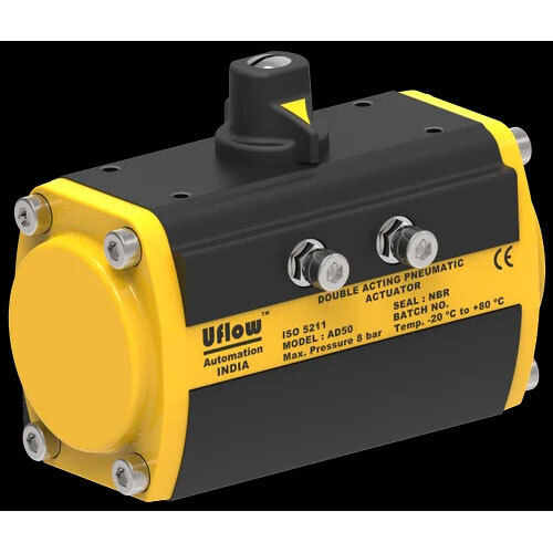 Yellow Pneumatic Rotary Actuator