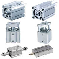 Pneumatic Air Cylinder-Compact Body Short Stroke