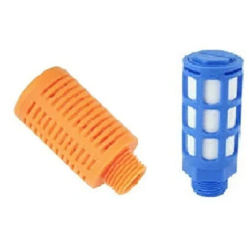 Blue Plastic Silencers