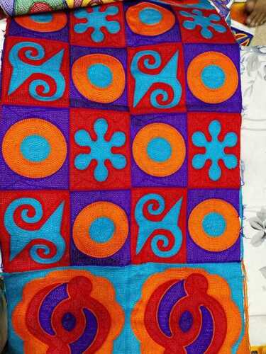 CHAIN STITCH WORK FABRIC