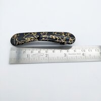 FANCY METAL HAIR CLIP - Metal, Multi/Black Color | Perfect for Personal and Professional Use, Suitable for Baby Girls, Girls, and Women