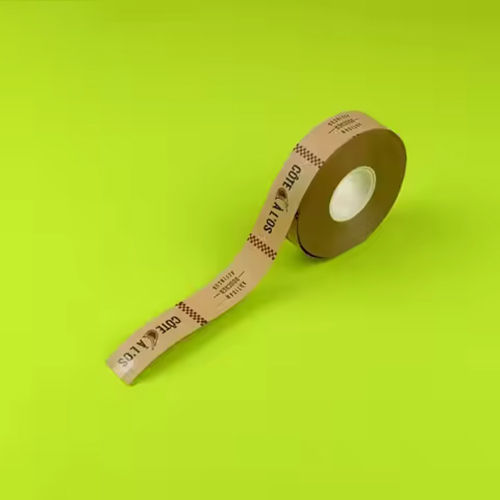 145Um Brown Kraft Paper Hot Melt Banding Tape With Pe Coated - Thickness: 145 Micrometers (Um)