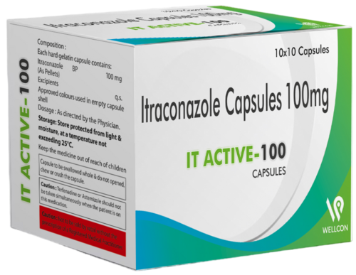 Itraconazole Capsules 100mg