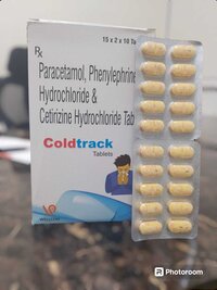 Paracetamol, Phenylephrine Hydrochloride & Cetirizine Hydrochloride Tablets