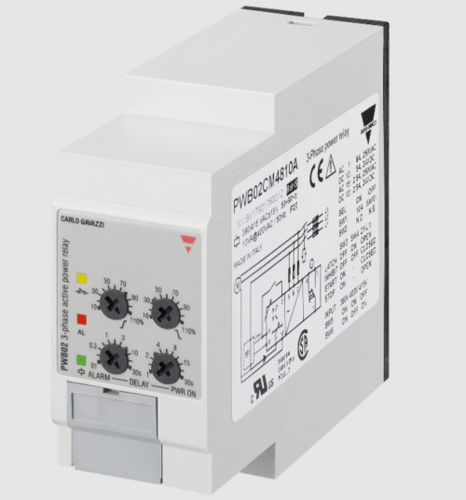 PWB02CM2310A 3-Phase Delta True RMS Active Power Monitoring Relay