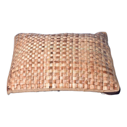 Hand Made Cushion Cover - Color: Brown