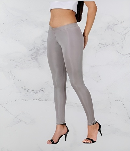 Light Grey Shimmer Leggings