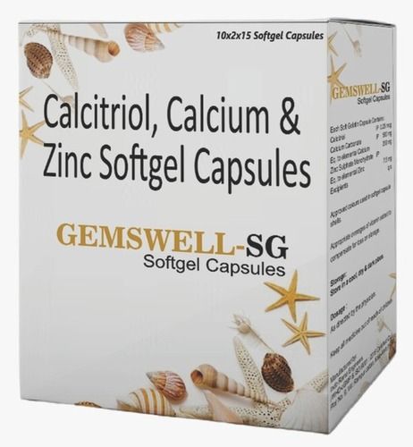 Calcitriol, Calcium & Zinc Softgel Capsules