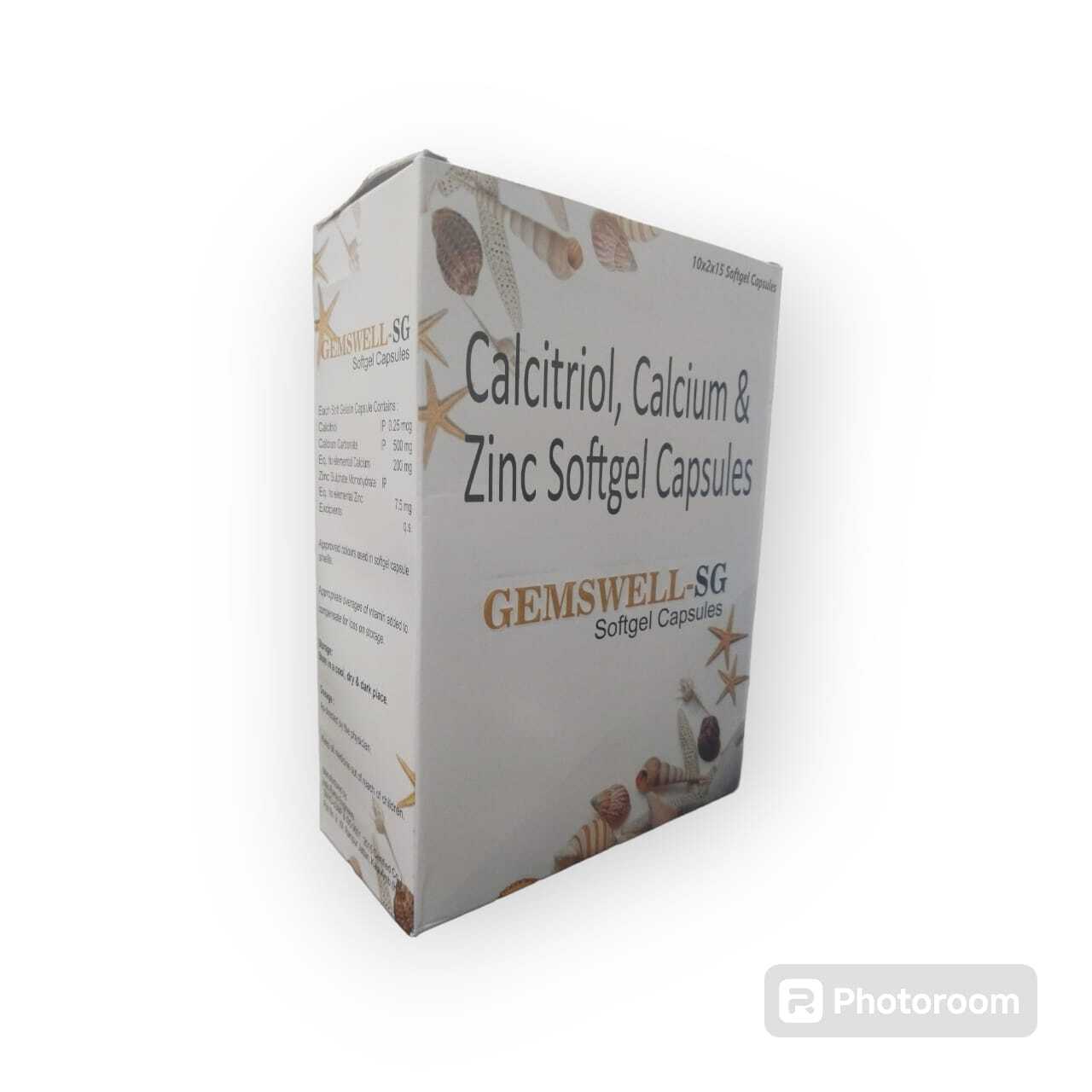 Calcitriol, Calcium & Zinc Softgel Capsules